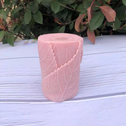Tree Leaf Candle Mold Silicone Clay Soap Mould - Image 5