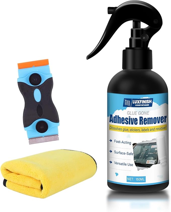 Powerful Adhesive Remover Spray by LUXFINISH