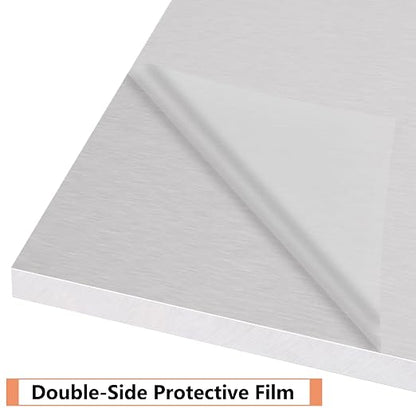2Pack 6061 T651 Aluminum Sheet Metal 4 x 4 x 1/2Inch Flat Plain Thickened - Image 5