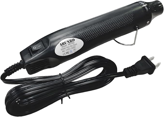 Mini Heat Gun, 300W Dual Temperature Hot Air Gun by AMENKERLLC
