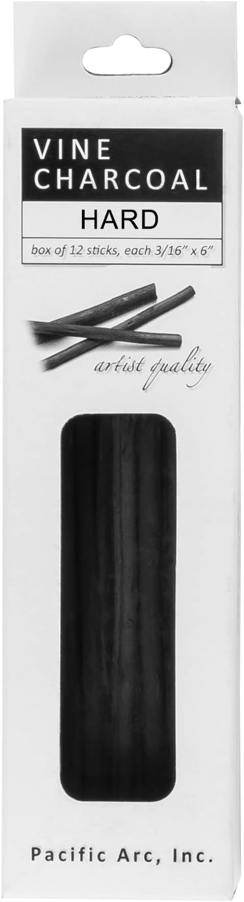 Pacific Arc Artist Vine Charcoal, Artist Vine Charcoal Sticks, Hard and Smooth - Image 2