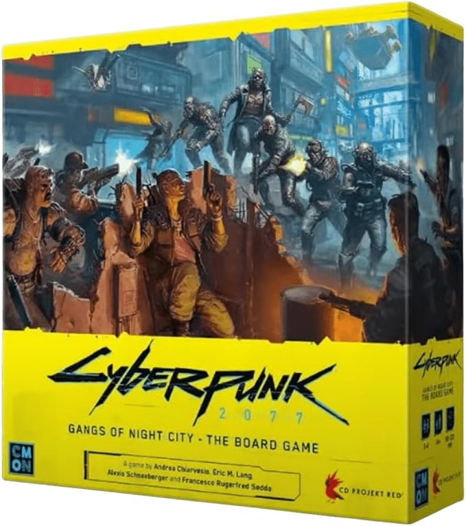 CMON Cyberpunk 2077: Gangs of Night City Board Game - Image 2