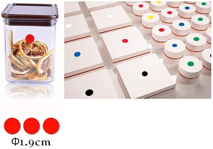 7000 Count 3/4" Round Dot Stickers Color Coding Labels, 20 Colors, 100 Sheets - Image 4