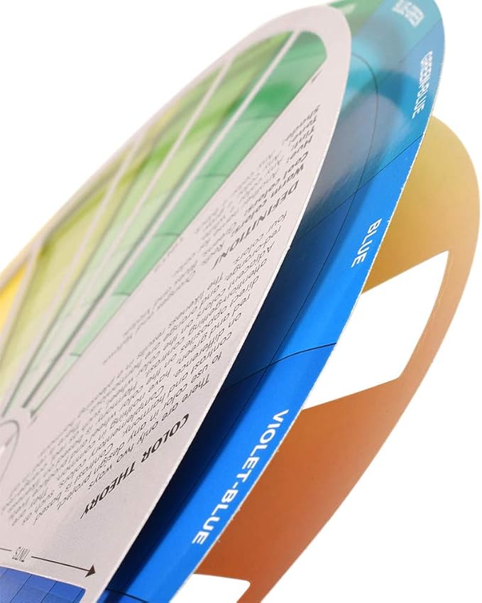 Creative Color Wheel, Paint Mixing Learning Guide Art Class Teaching Tool - Image 8
