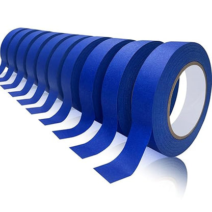 Premium Painters Tape, 10 Rolls Blue Tape Painters Masking Tape by SmaringWing