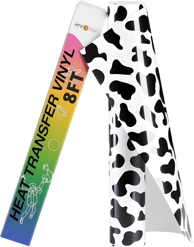 HTVRONT Cow Print HTV Vinyl by HTVRONT