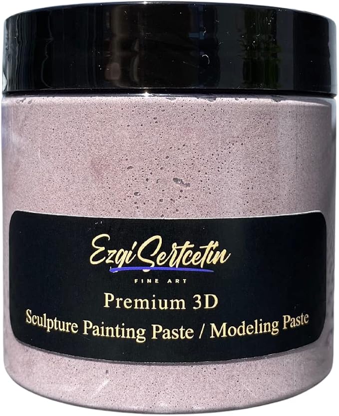 3D Sculpture Painting Paste|Texture Paste|Decorative Plaster|Ready to by EzgiSertcetin
