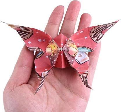 Origami Paper Kit 50 Sheets 70GSM 6 Inch Square Double Sided Color 50 Vivid - Image 5