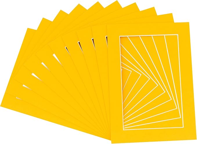 Pack of 25 Acid Free 11x14 Mats Bevel Cut - Image 2