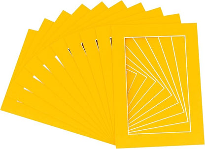 Pack of 25 Acid Free 11x14 Mats Bevel Cut - Image 2