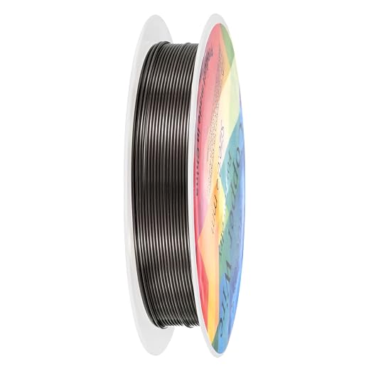 0.6 mm/22 Gauge Copper Wire for Jewelry Making, 13.1FT Copper Beading Craft by MMETERXITY
