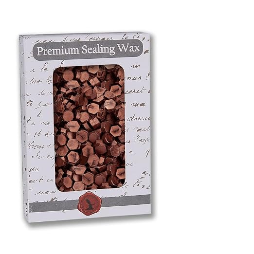Premium Sealing Wax Beads 2 OZ. by NostalgicImpressions