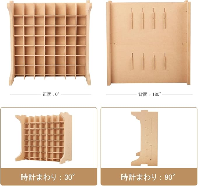 Paint Rack Organizer with 49 Holes Suitable - Image 8