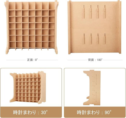 Paint Rack Organizer with 49 Holes Suitable - Image 8