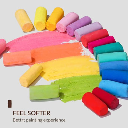 Paul Rubens Professional Soft Pastels, Handmade 72 Vibrant Colors Chalk Pastels - Image 7