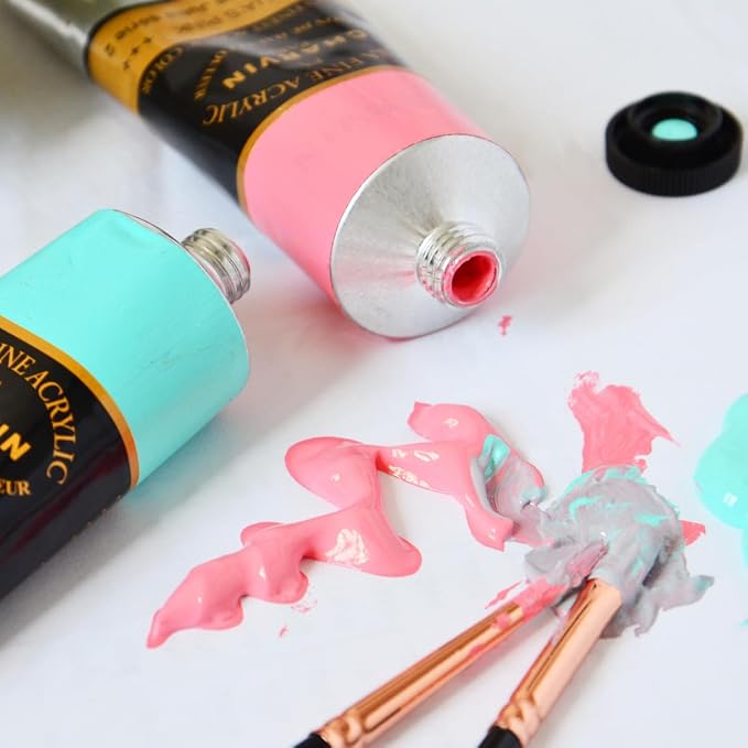 Charvin Extra Fine Professional Acrylic Paint Set - Image 5
