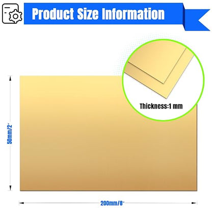 Brass Sheet, 99.9% Pure Brass Plates - Image 2