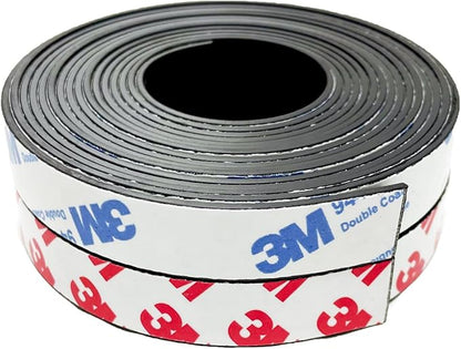2 Rolls Magnetic Tapes with 3M Adhesive Backing, 6.5FT X 0.6" W x 2 Pack - Image 2