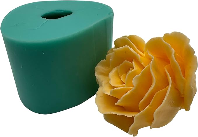 Heart Shape Blossoming Flower 3D Mold, DIY Crystal Epoxy Resin Silicone Molds - Image 7