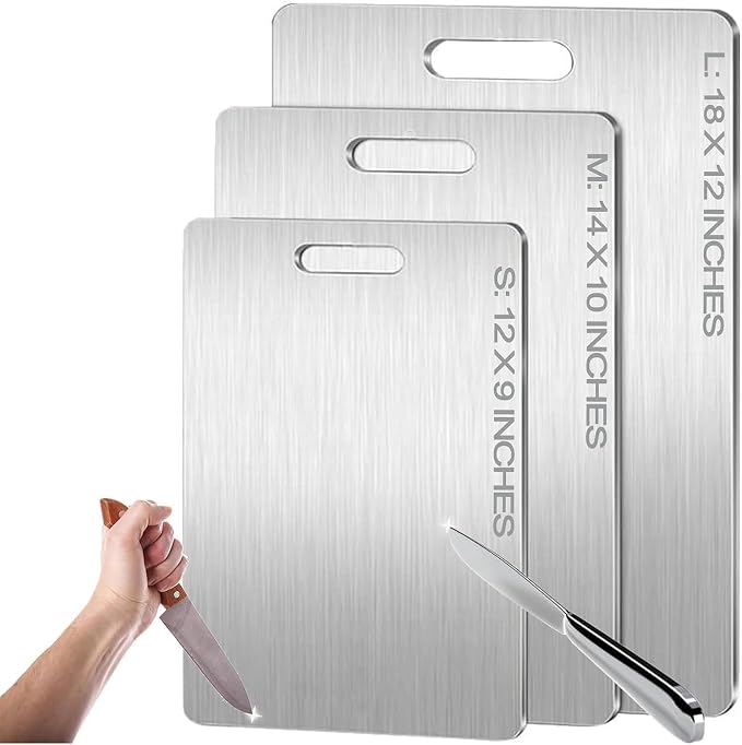 Titanium Cutting Board, Double Sided 2025 New Titanium Cutting Boards by KimralurOfficial