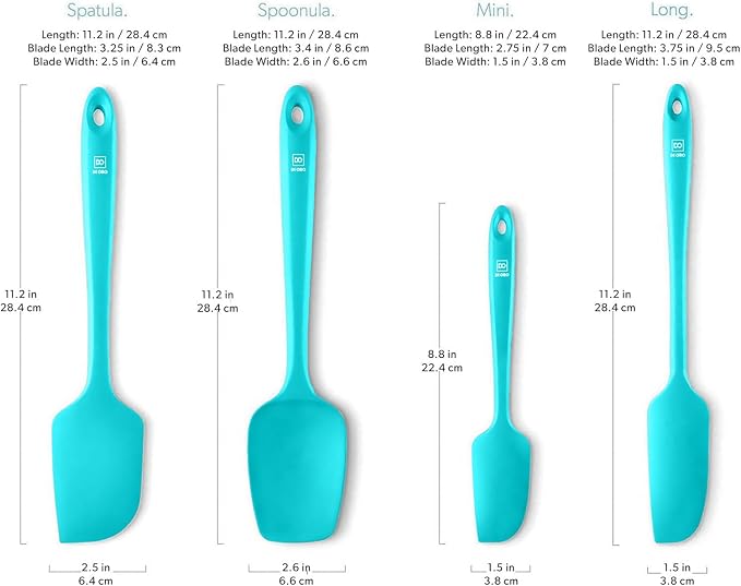 DI ORO Silicone Spatula Set - Image 5