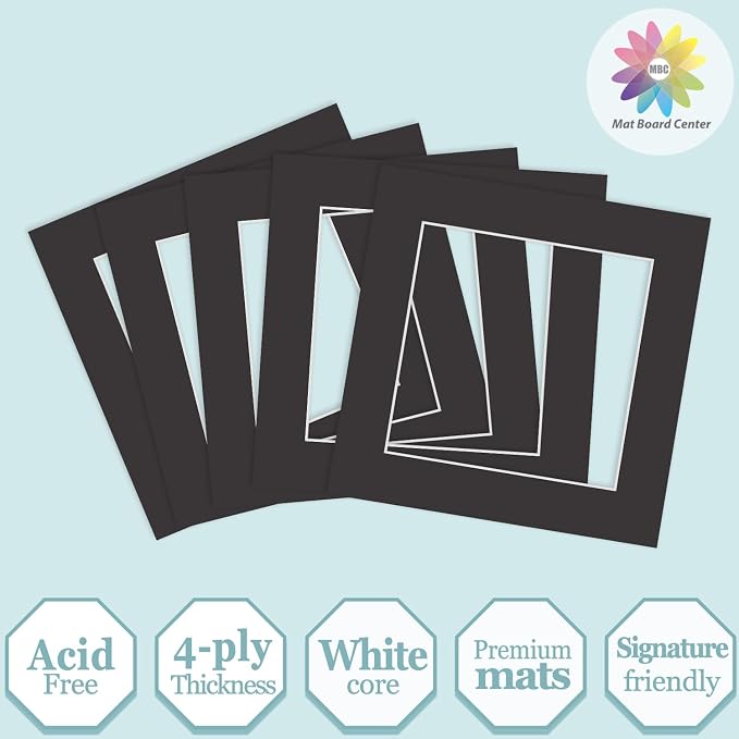 MBC Mat Board Center, 5 Pack 8x8 - Image 2