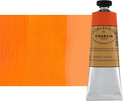 Charvin Extra Fine Oil Paint, Diamond Orange 60 ml by Unknown
