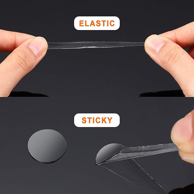 Zonon 3000 Pcs Double Sided Adhesive Dots Clear Glue Point Tape Stickers - Image 3
