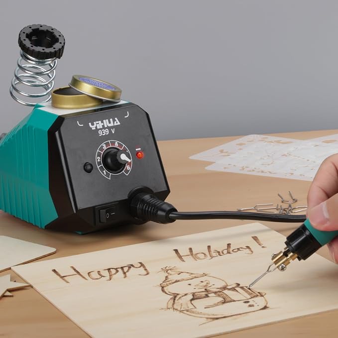 YIHUA 939-V Wood Burning Pen Wood Burning Kit - Image 8
