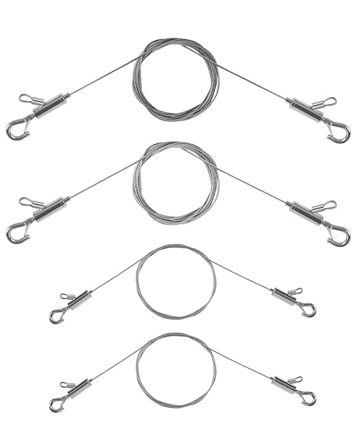 Adjustable Picture Hanging Wire, Stainless Steel by Stalishare