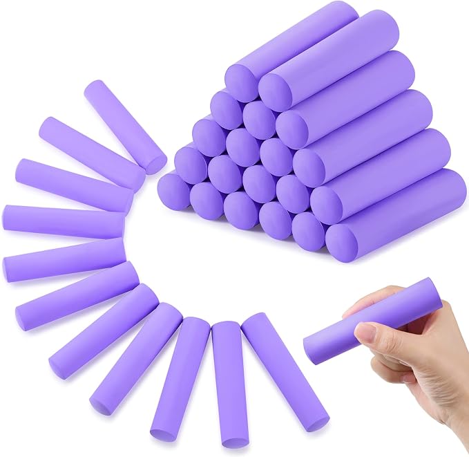 Fulmoon 40 Pcs Jumbo Sidewalk Chalk by Fulmoon