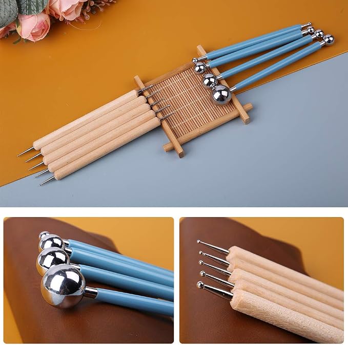 9 PCS Dotting Tools Ball Styluses - Image 4