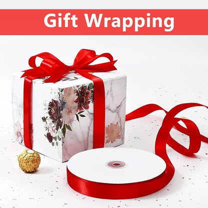 5/8" Wide x 100 Yards Single Face Polyester Satin Ribbon, Satin Ribbon - Image 2