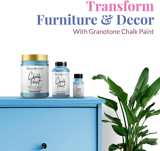 GRANOTONE Chalk Paint for Furniture, Matt-Finish Water-Based Acrylic Paint for - Image 2