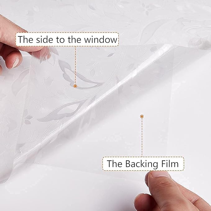 NINETREX Window Privacy Film, 3D Stained Glass Window Film, Decorative Window - Image 7