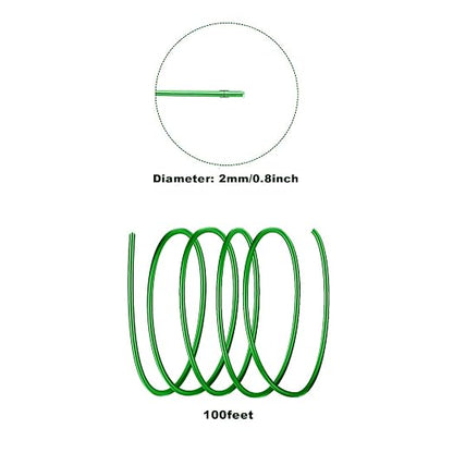 2MM Aluminum Wire - 100ft - Image 2