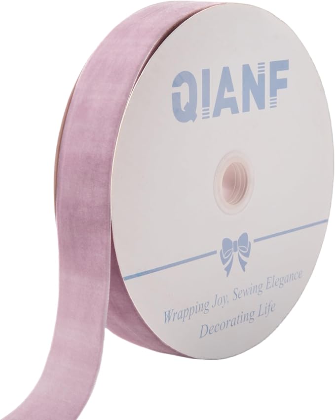 Velvet Ribbon, 1 1/2-Inch by 25-Yard Spool by QIANF