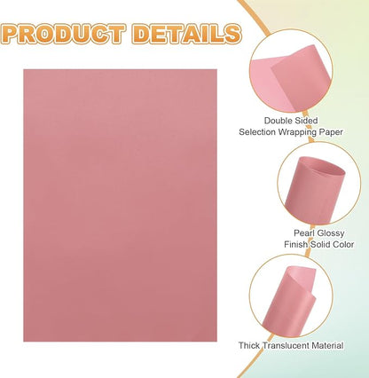 MECCANIXITY 100 Sheet Colored Vellum Paper 5.9" x 8.3", 100gsm Translucent - Image 3