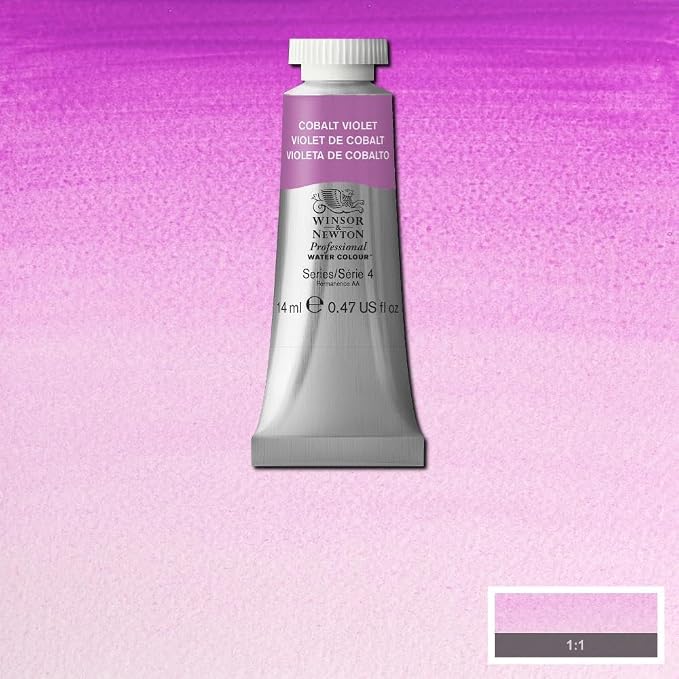 Winsor & Newton Professional Water Colour Paint, 0.47-oz Tube, Cobalt Violet - Image 6