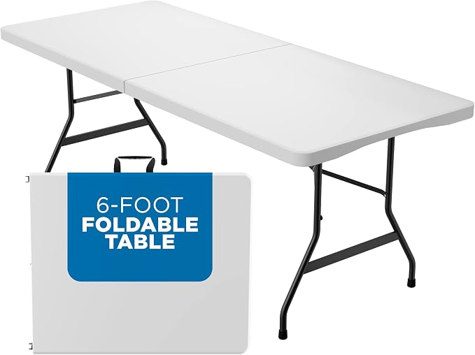 Sorfey Folding Table 6-Foot X 30 inch - Image 3