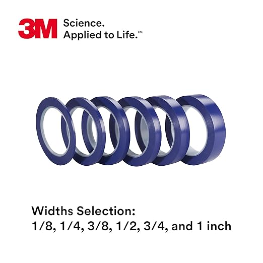 3M Vinyl Tape 471+, 1 in x 36 yd, 1 Roll, Fine Line Tape - Image 6