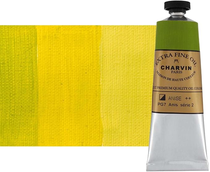 Charvin Extra Fine Oil Paint, Anise 60 ml by Unknown