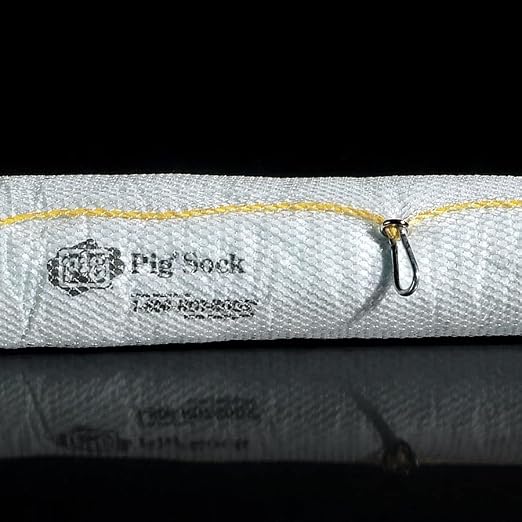 PIG Oil Boom - Oil-Only Absorbent Boom - 2 Pack - 5" x 20' Boom - Absorbs up to - Image 3