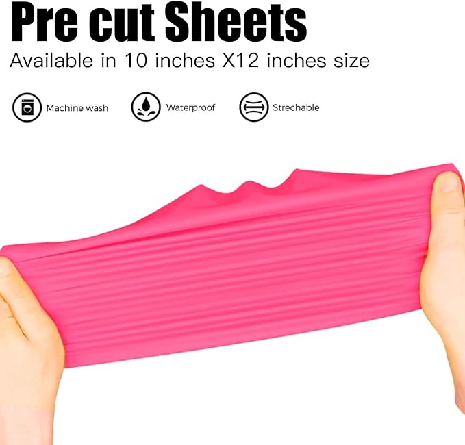JANDJPACKAGING Neon Pink HTV Heat Transfer Vinyl - Image 4