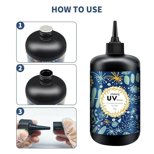 Crystal Clear Hard UV Resin Upgraded Formula Ultraviolet Fast Curing - Image 5
