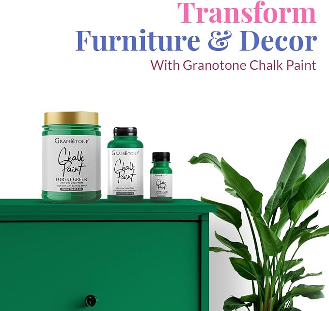 GRANOTONE Chalk Paint for Furniture, Matt-Finish Water-Based Acrylic Paint for - Image 2