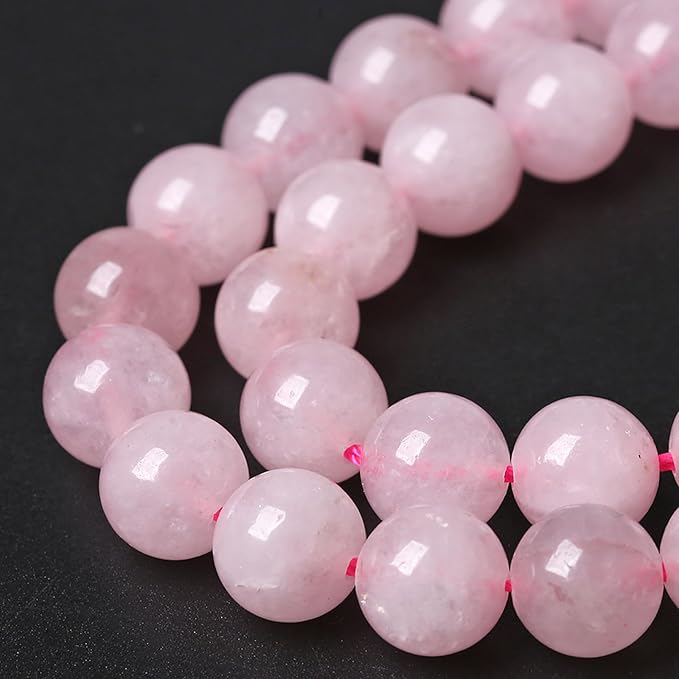 180pcs 4MM Natural Rose Quartz Stone Energy Healing Beads Round Loose Beads - Image 4