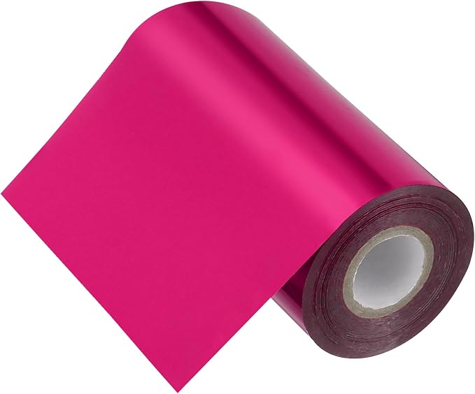 PATIKIL 5"x400Ft Hot Stamping Foil Paper, Heat Transfer Hot Stamping Paper Foil by PATIKIL