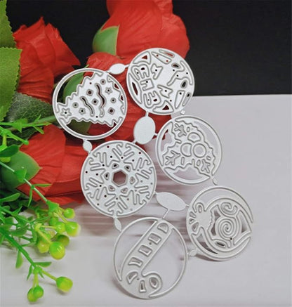 Metal Cutting Dies DIY Merry Christams Embossing Stencil Template Scrapbooking - Image 4