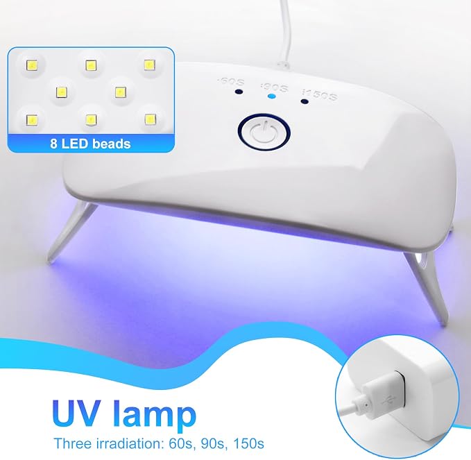 UV Resin Jewelry Making Kit, 400g Crystal Clear Resins - Image 3